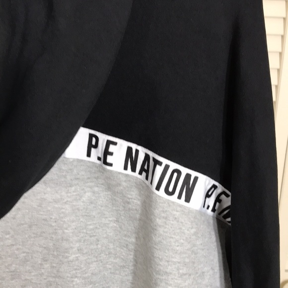 P.E Nation Unisex Hoodie with Kangaroo Pockets with Zips Large - Picture 10 of 12